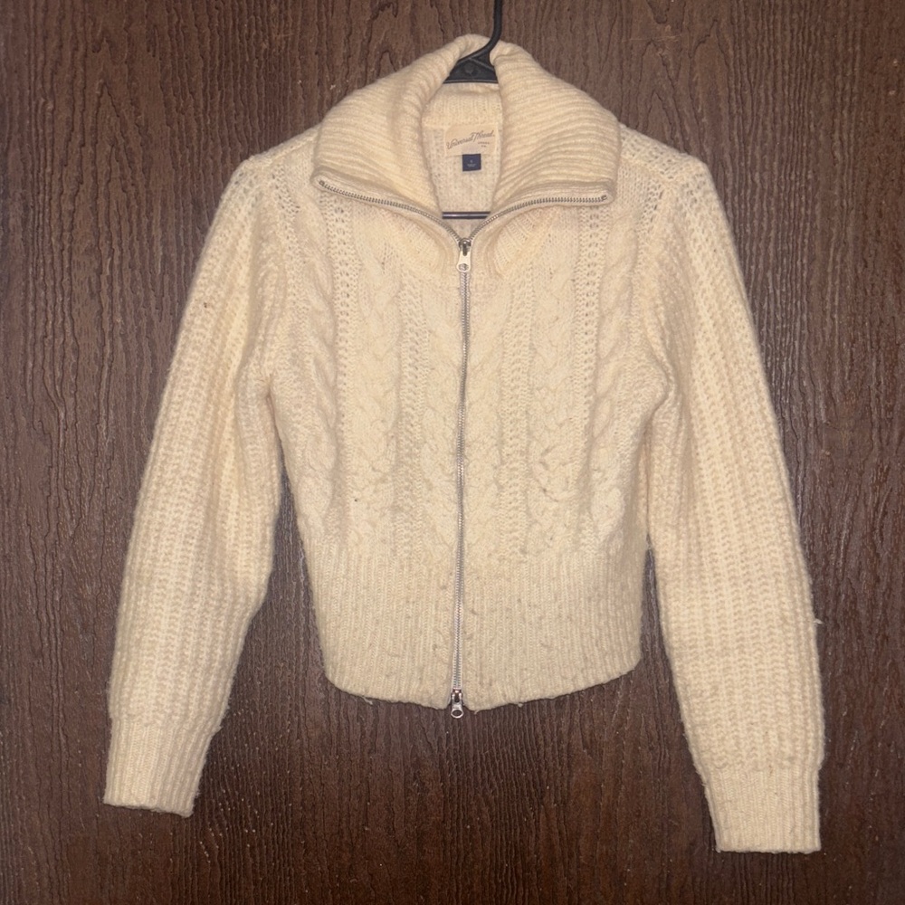 Universal Thread Cream Cowl Neck Sweater
